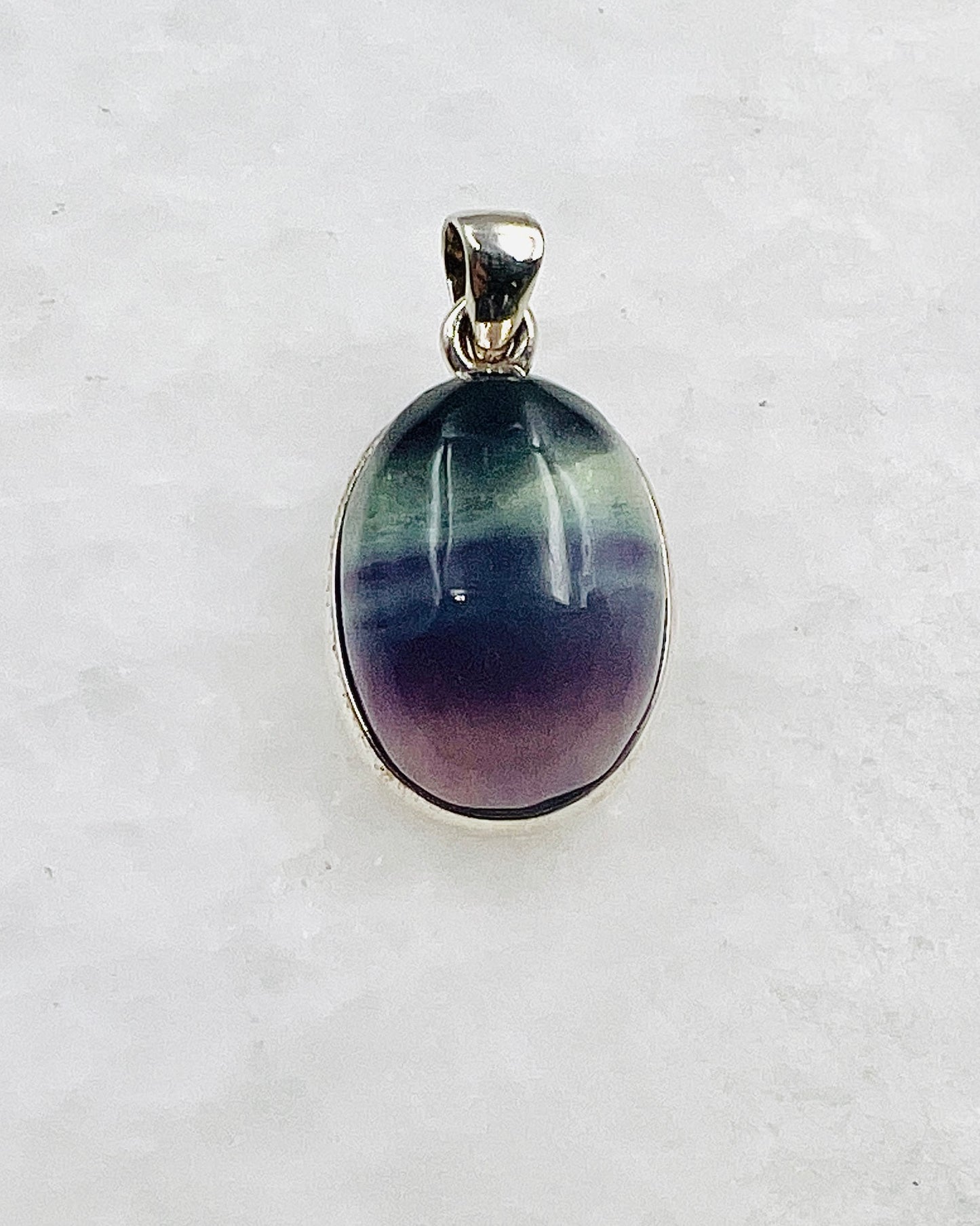 Flourite in 0.925 Silver