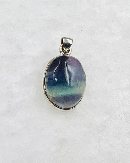 Flourite in 0.925 Silver
