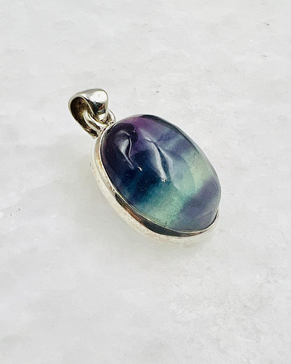 Flourite in 0.925 Silver