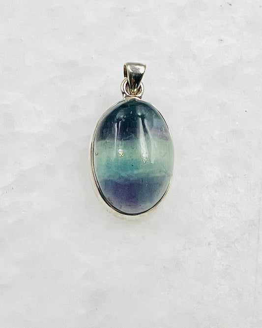 Flourite in 0.925 Silver