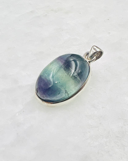 Flourite in 0.925 Silver