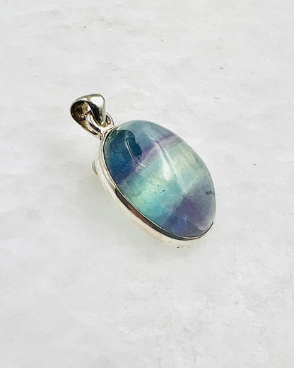 Flourite in 0.925 Silver