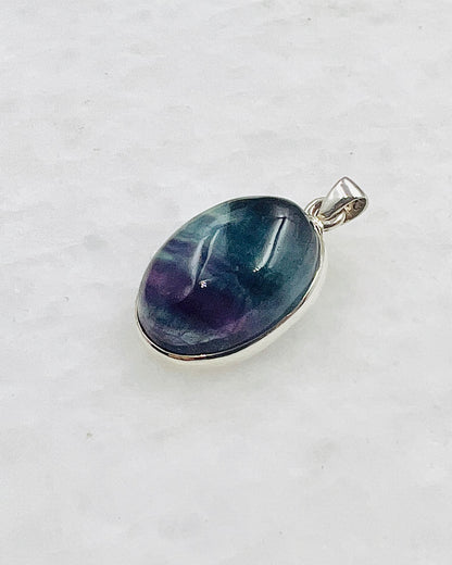 Flourite in 0.925 Silver