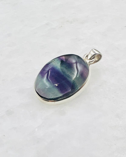 Flourite in 0.925 Silver