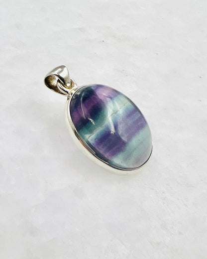 Flourite in 0.925 Silver