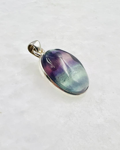 Flourite in 0.925 Silver