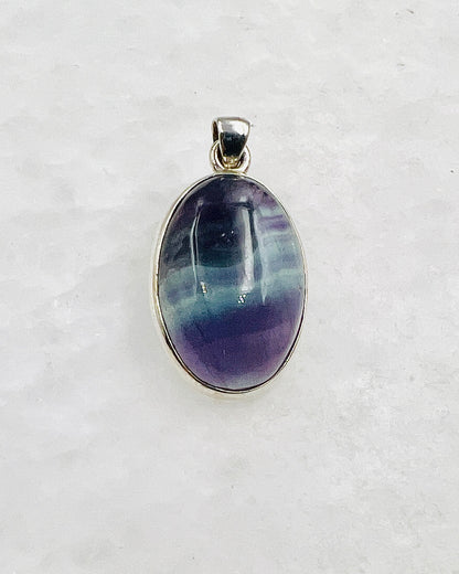 Flourite in 0.925 Silver