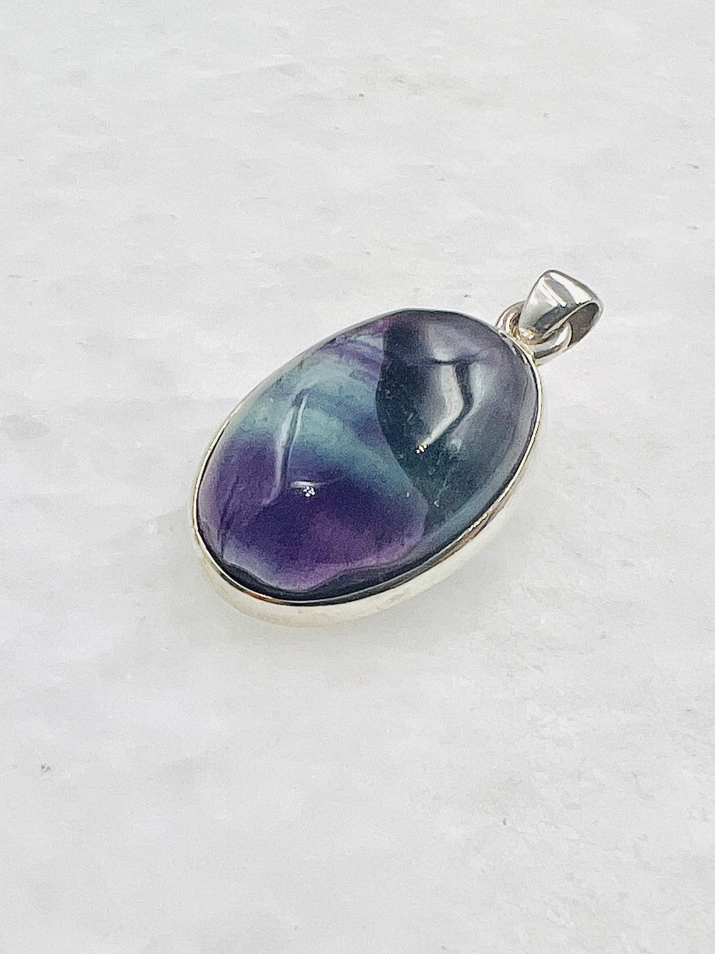 Flourite in 0.925 Silver