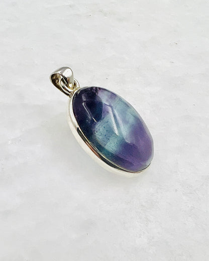 Flourite in 0.925 Silver