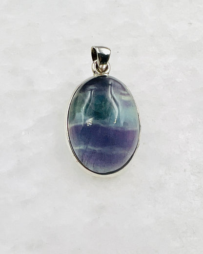 Flourite in 0.925 Silver