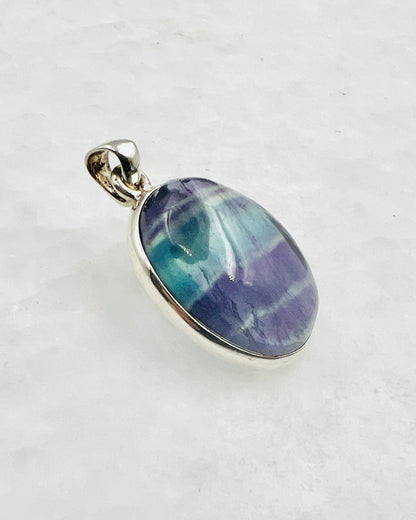 Flourite in 0.925 Silver