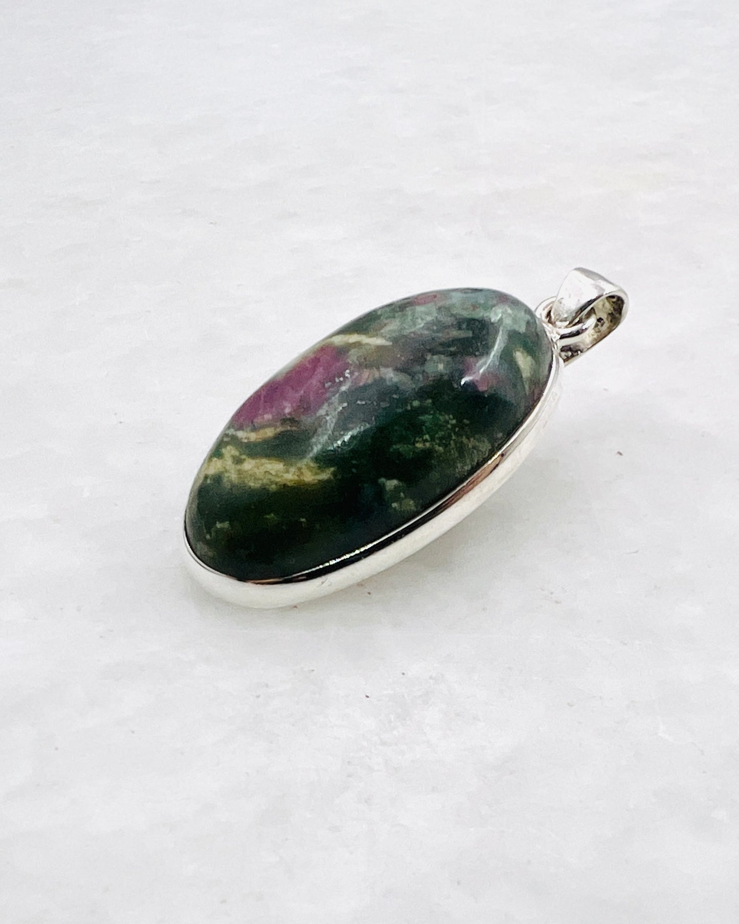Fuchsite Ruby in 0.925 Silver