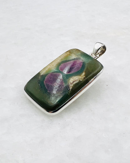 Fuchsite Ruby in 0.925 Silver
