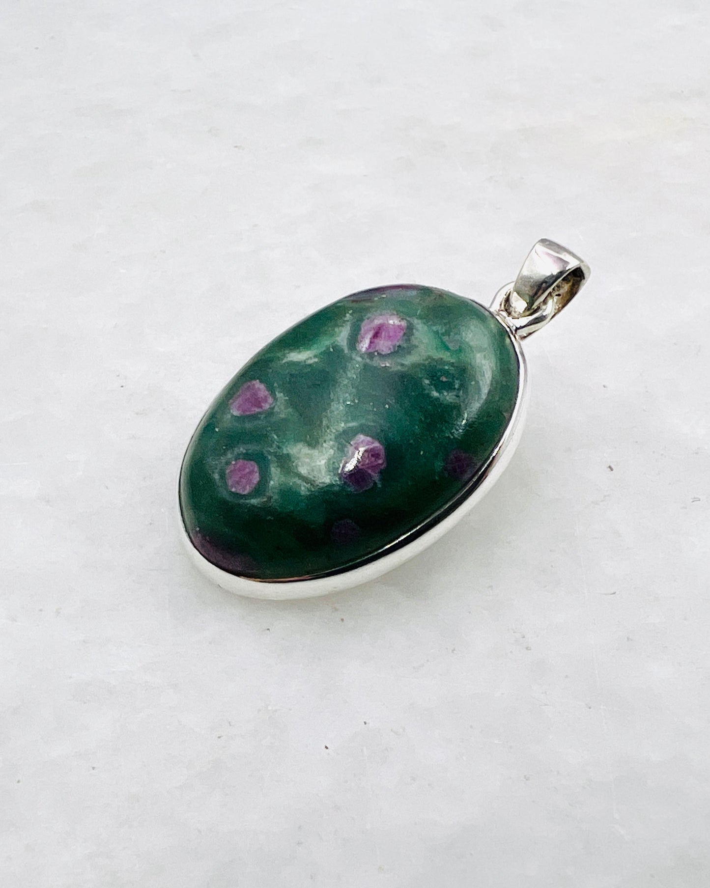 Fuchsite Ruby in 0.925 Silver