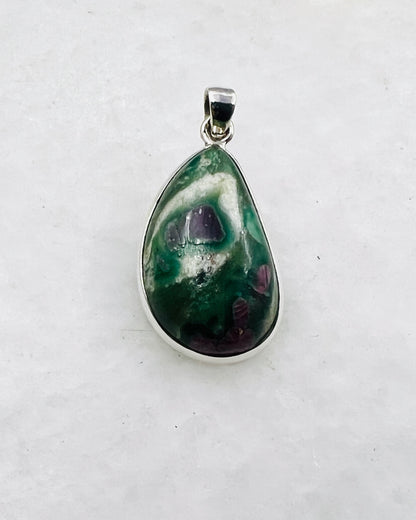 Fuchsite Ruby in 0.925 Silver