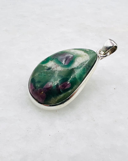 Fuchsite Ruby in 0.925 Silver