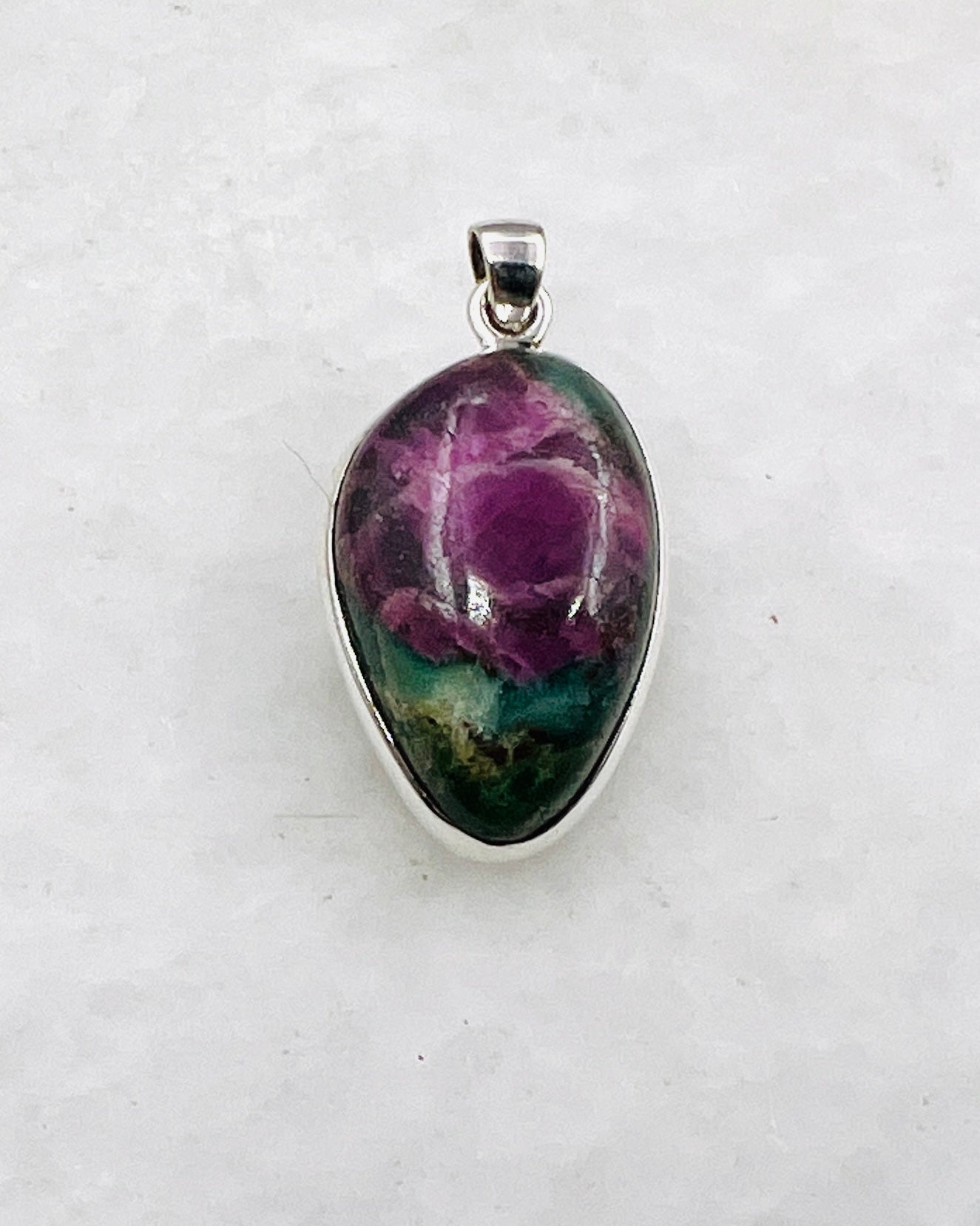 Fuchsite Ruby in 0.925 Silver