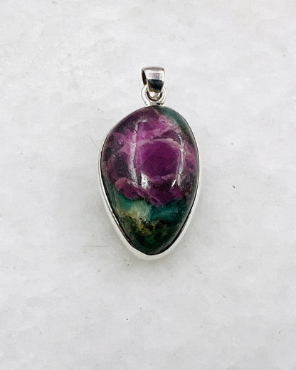 Fuchsite Ruby in 0.925 Silver