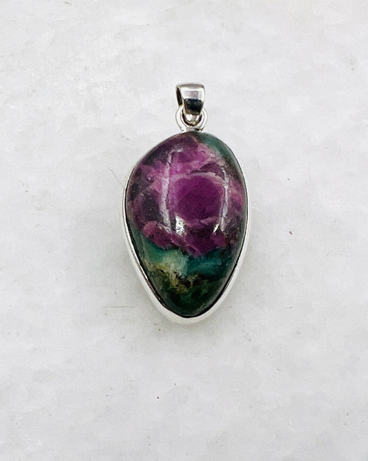 Fuchsite Ruby in 0.925 Silver