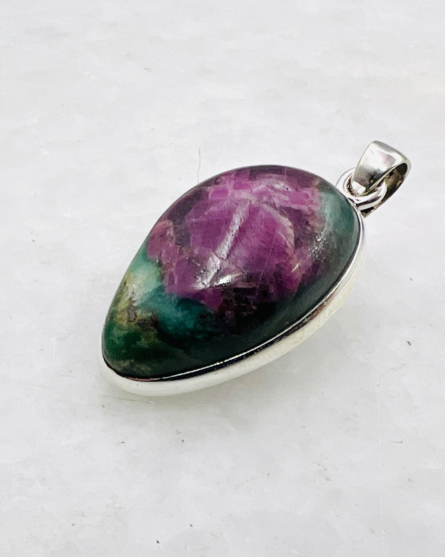 Fuchsite Ruby in 0.925 Silver