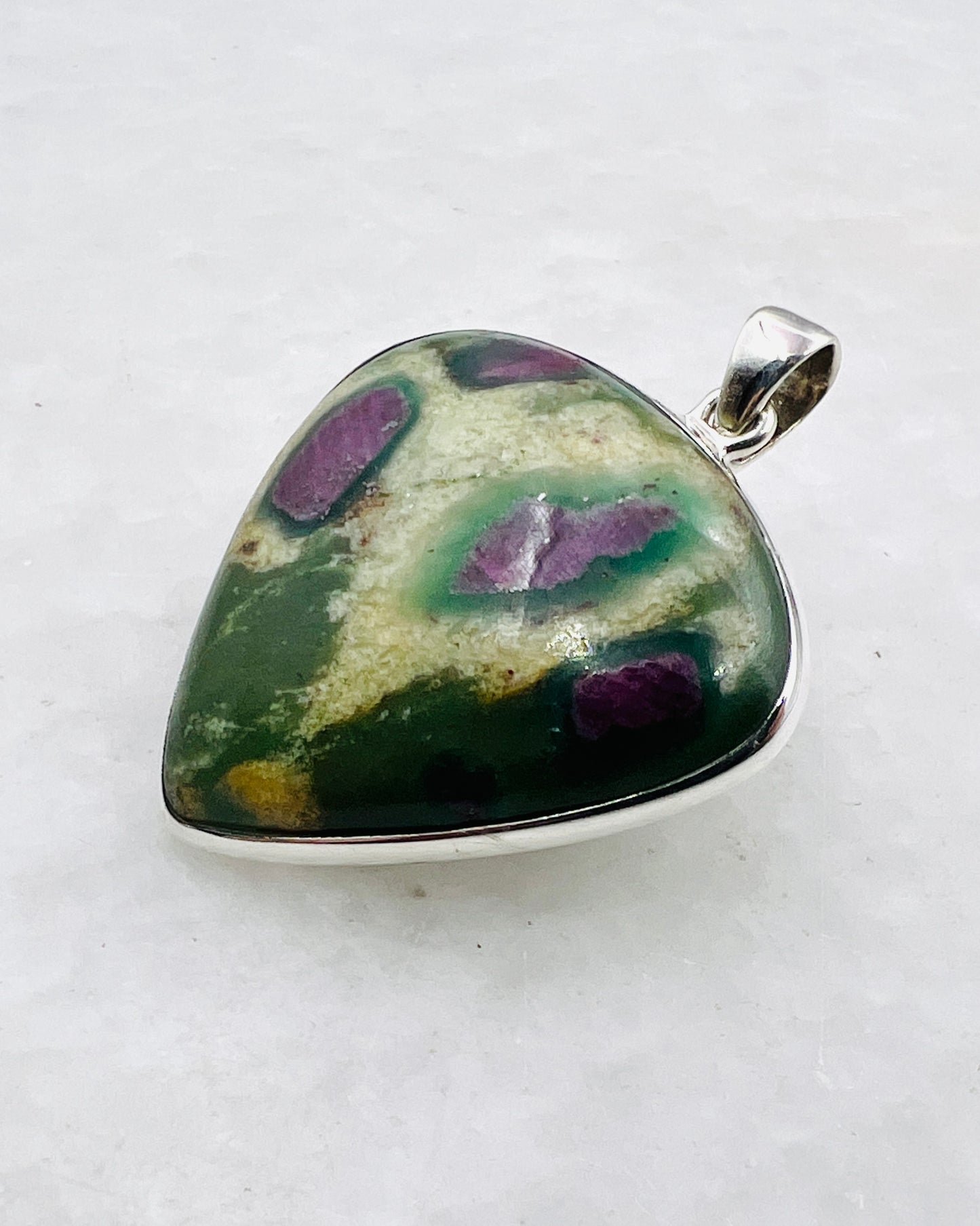 Fuchsite Ruby in 0.925 Silver
