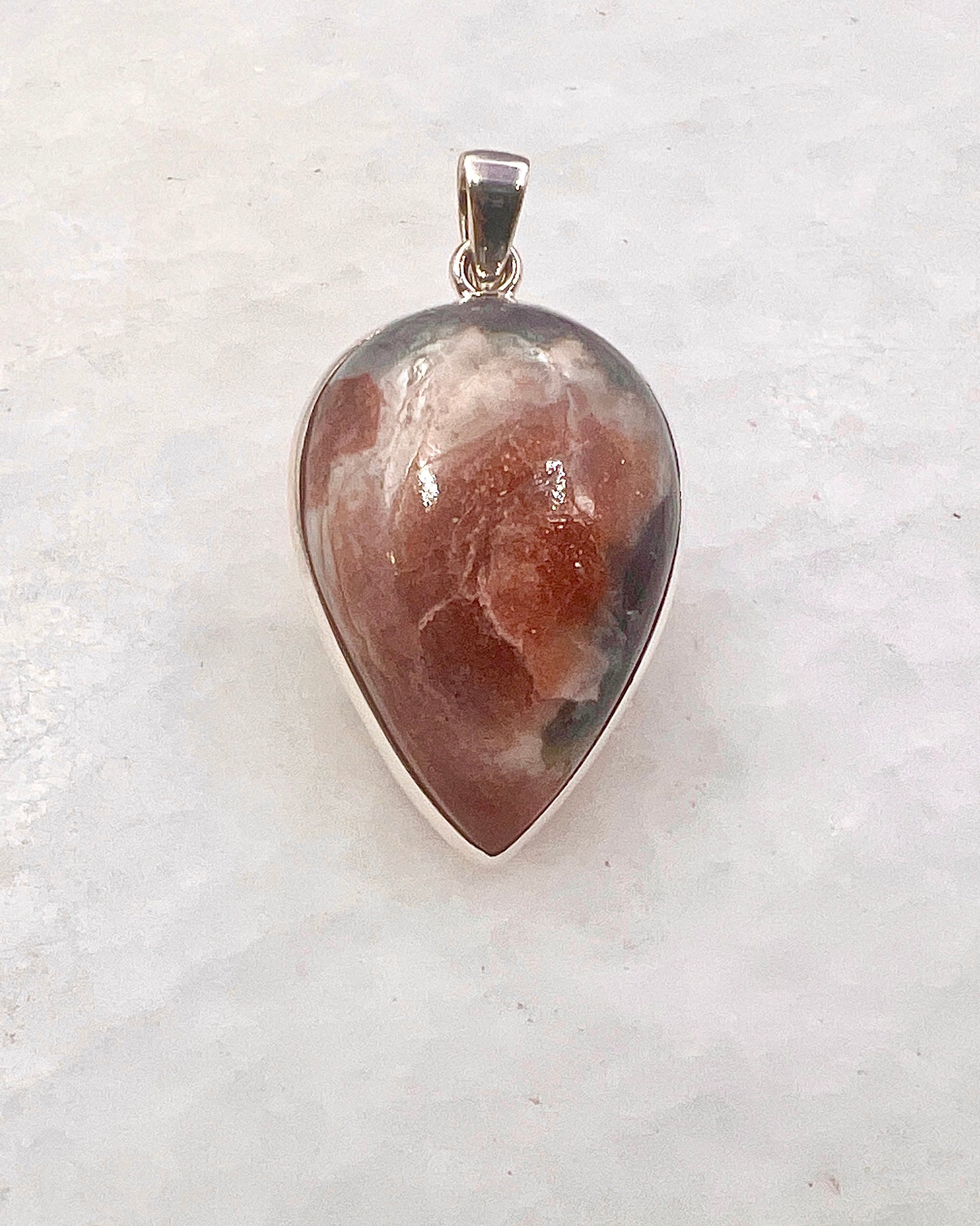 Natural Iolite Sunstone (India) in 0.925 Silver