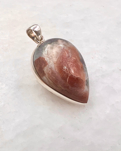 Natural Iolite Sunstone (India) in 0.925 Silver