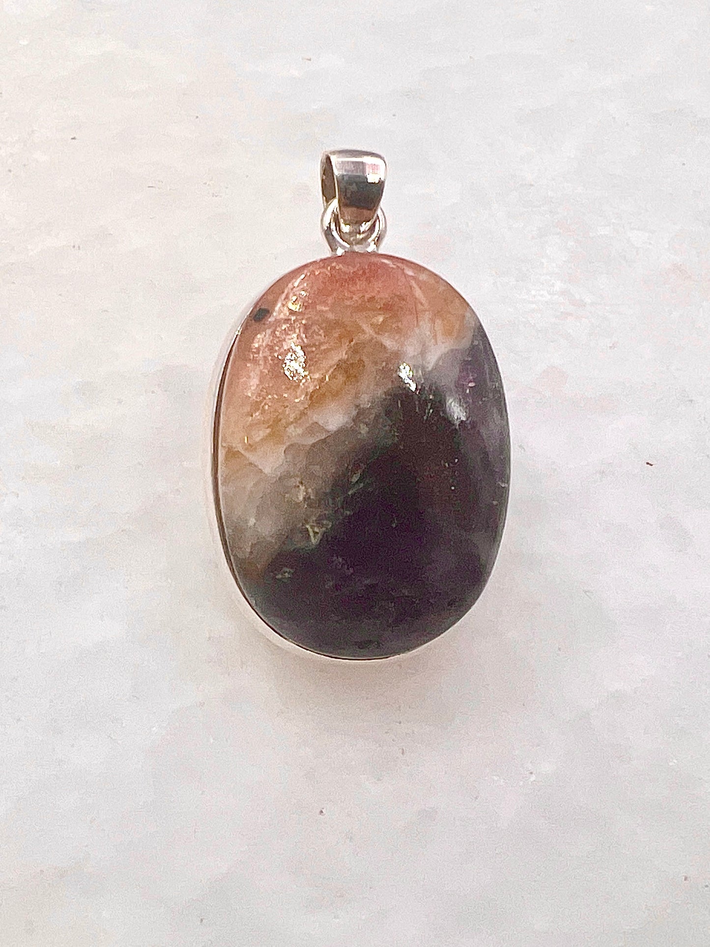 Natural Iolite Sunstone (India) in 0.925 Silver
