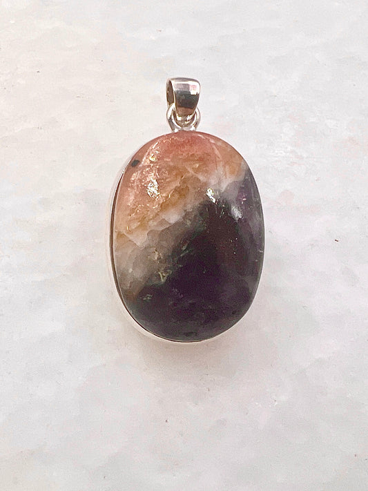 Natural Iolite Sunstone (India) in 0.925 Silver