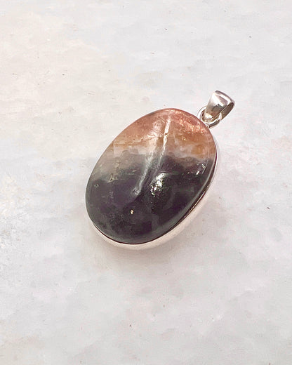 Natural Iolite Sunstone (India) in 0.925 Silver
