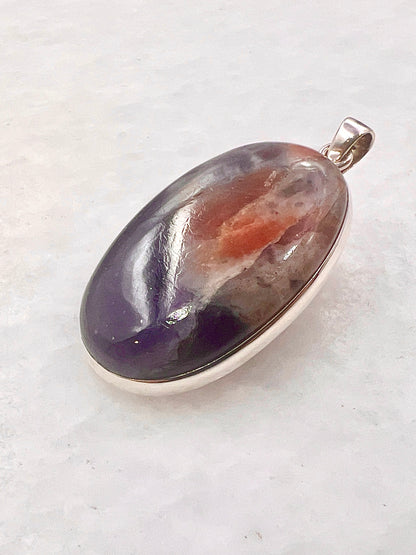 Natural Iolite Sunstone (India) in 0.925 Silver
