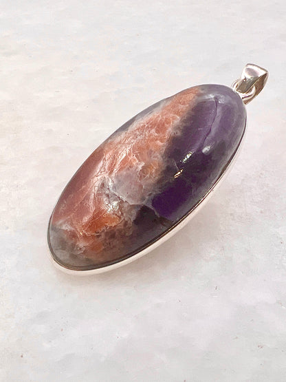 Natural Iolite Sunstone (India) in 0.925 Silver