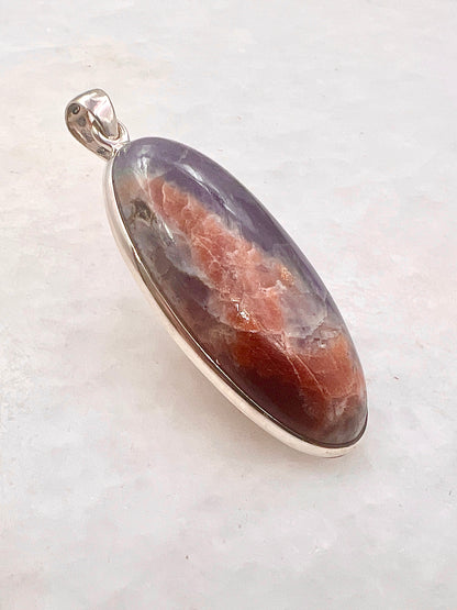 Natural Iolite Sunstone (India) in 0.925 Silver