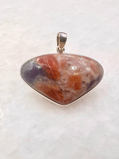 Natural Iolite Sunstone (India) in 0.925 Silver
