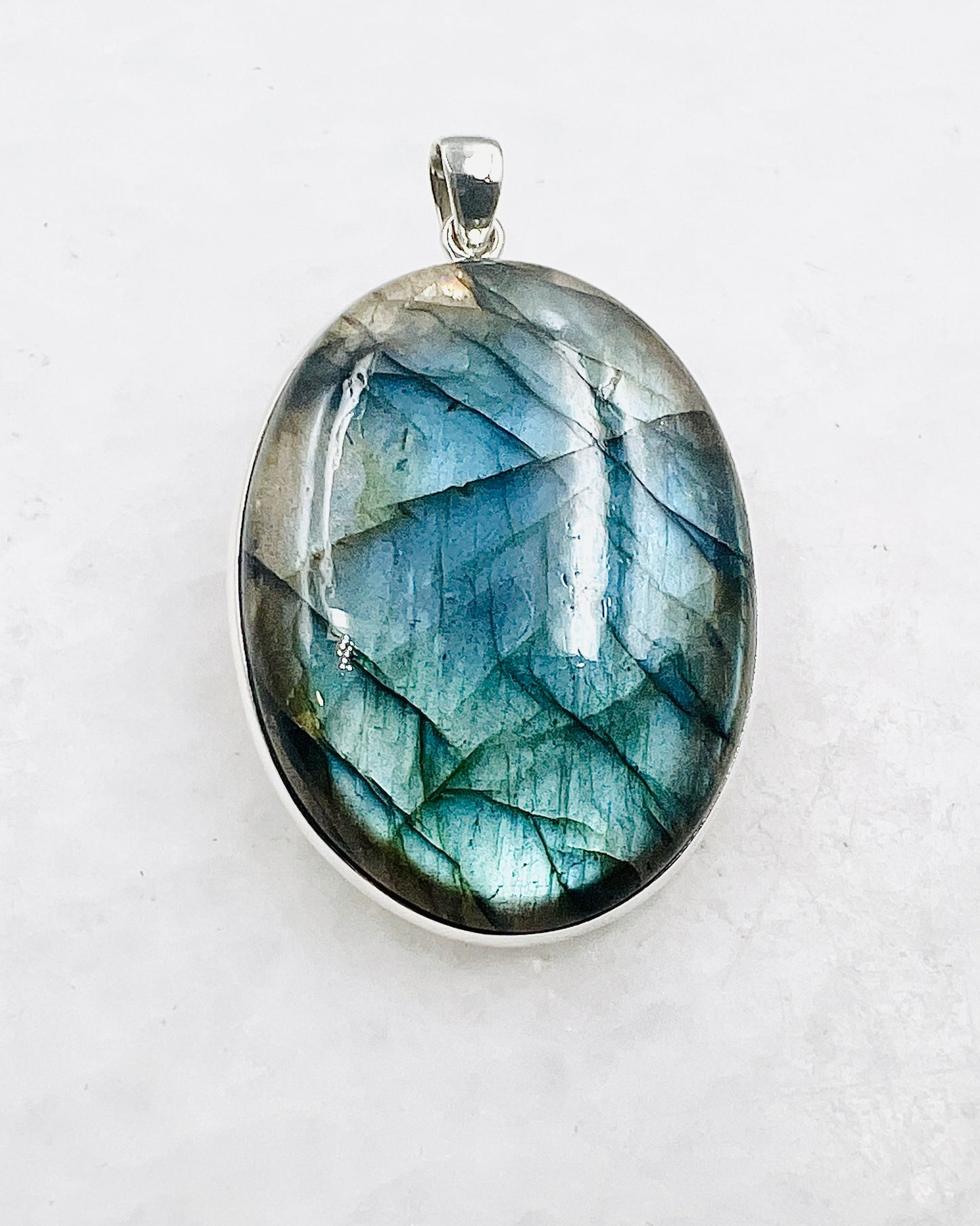 Labradorite in 0.925 Silver