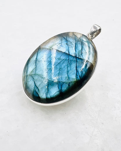 Labradorite in 0.925 Silver