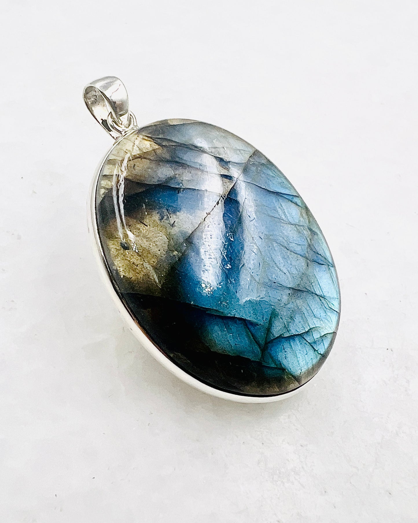 Labradorite in 0.925 Silver