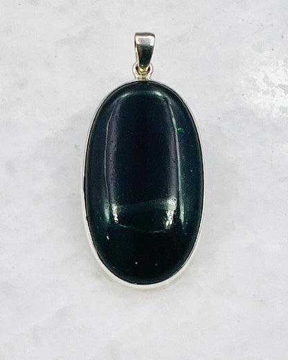 Andamooka Opal in 0.925 Silver