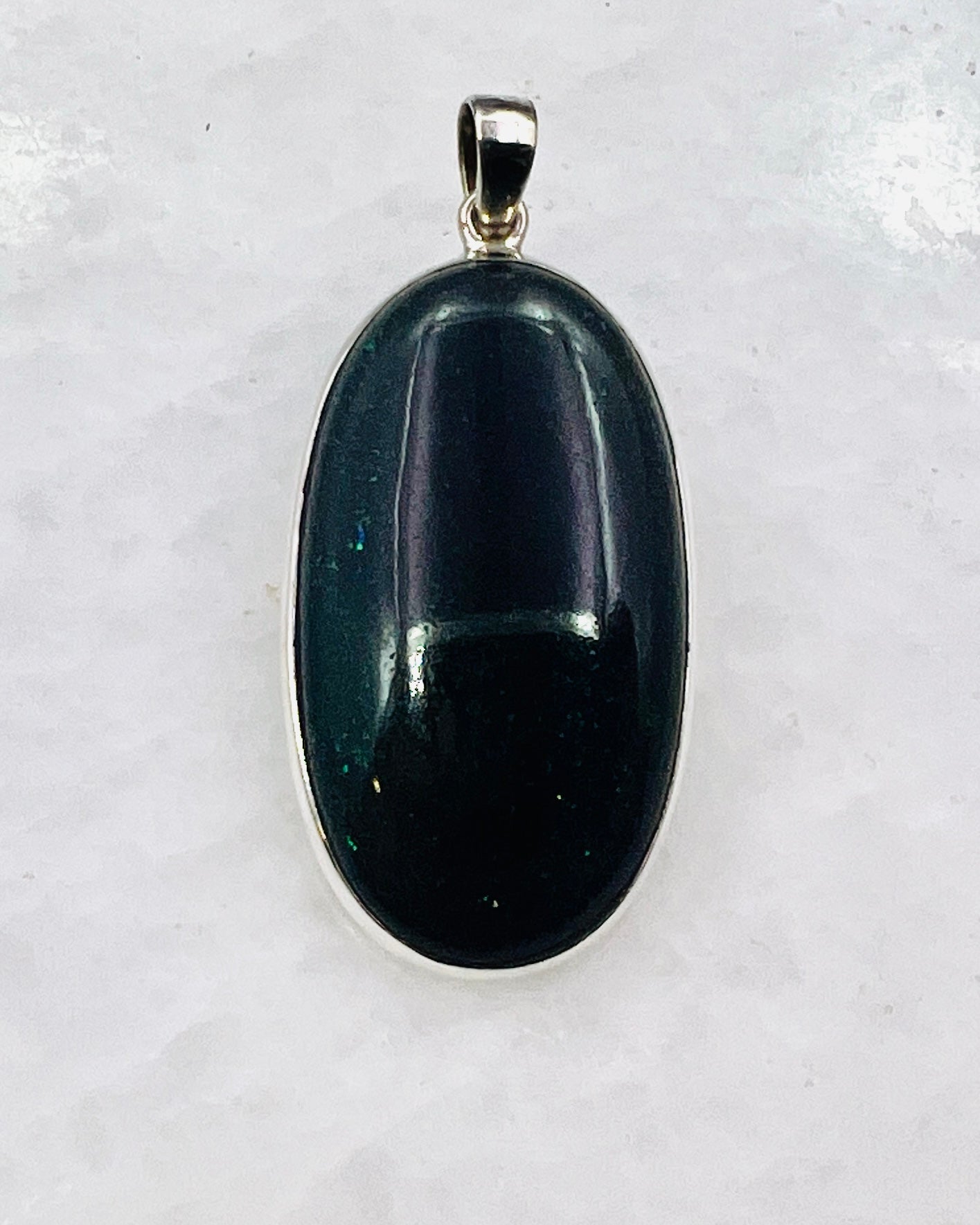 Andamooka Opal in 0.925 Silver
