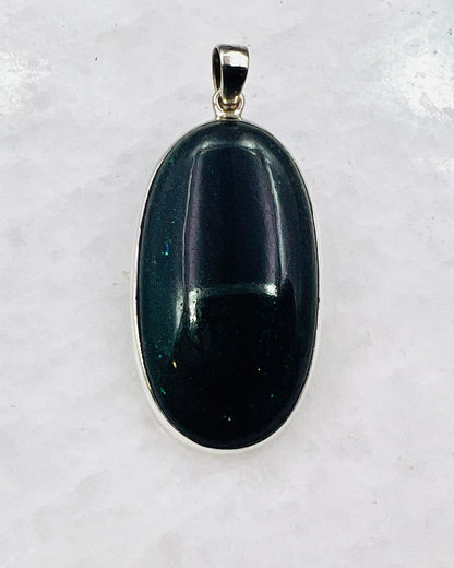 Andamooka Opal in 0.925 Silver