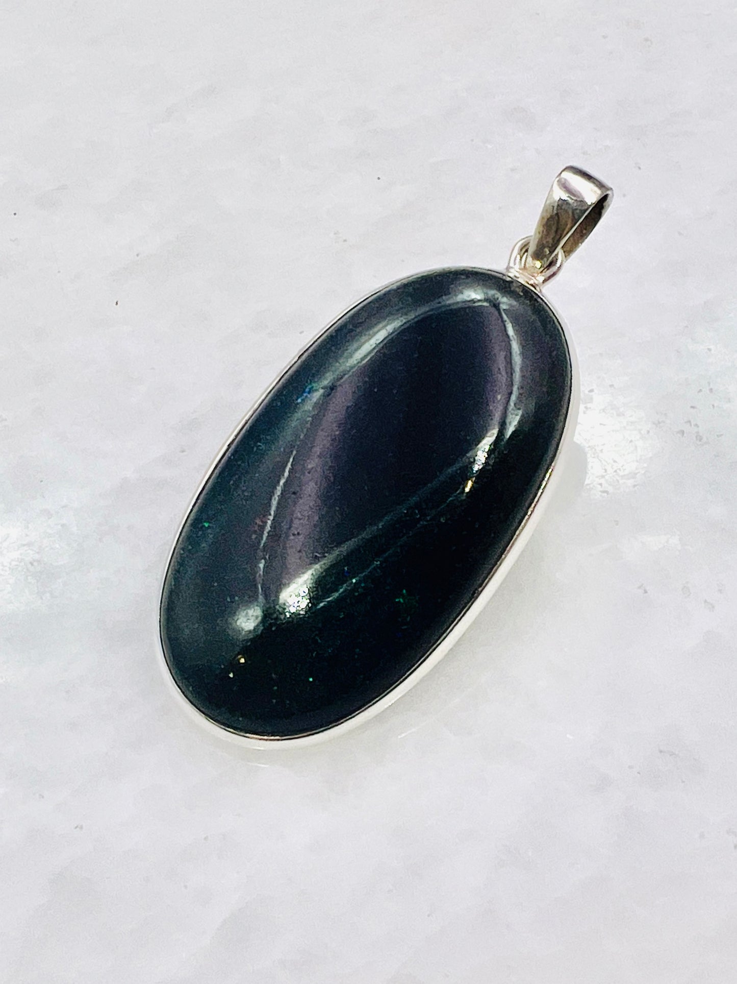 Andamooka Opal in 0.925 Silver