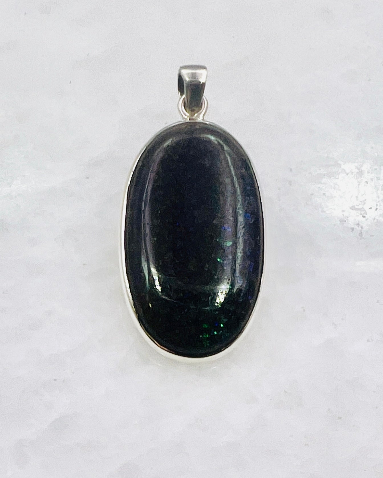 Andamooka Opal in 0.925 Silver