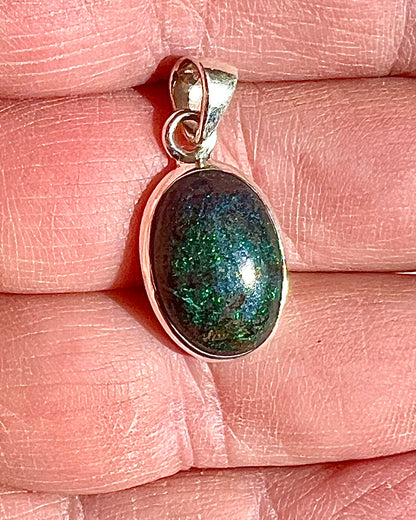 Andamooka Opal in 0.925 Silver