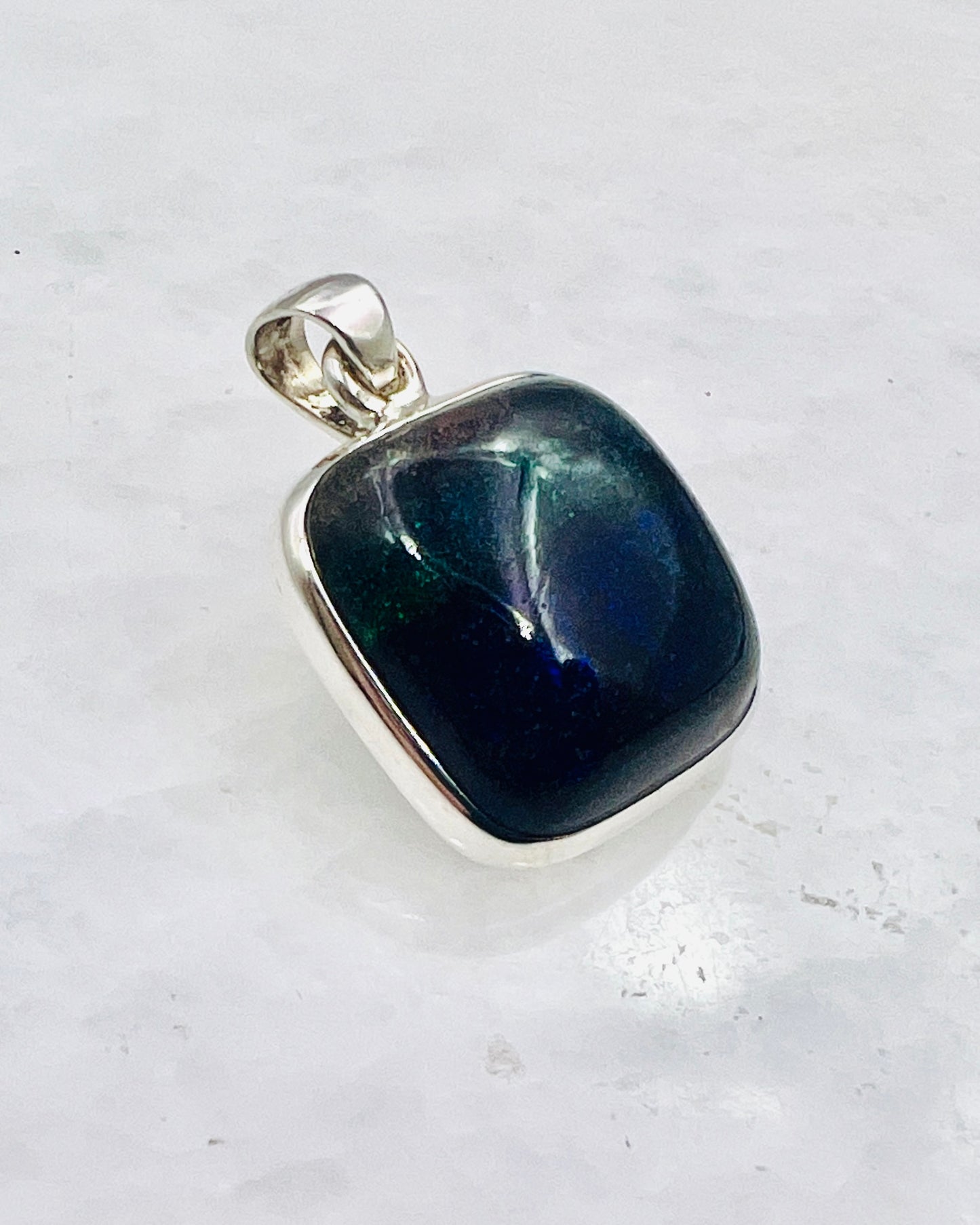 Andamooka Opal in 0.925 Silver