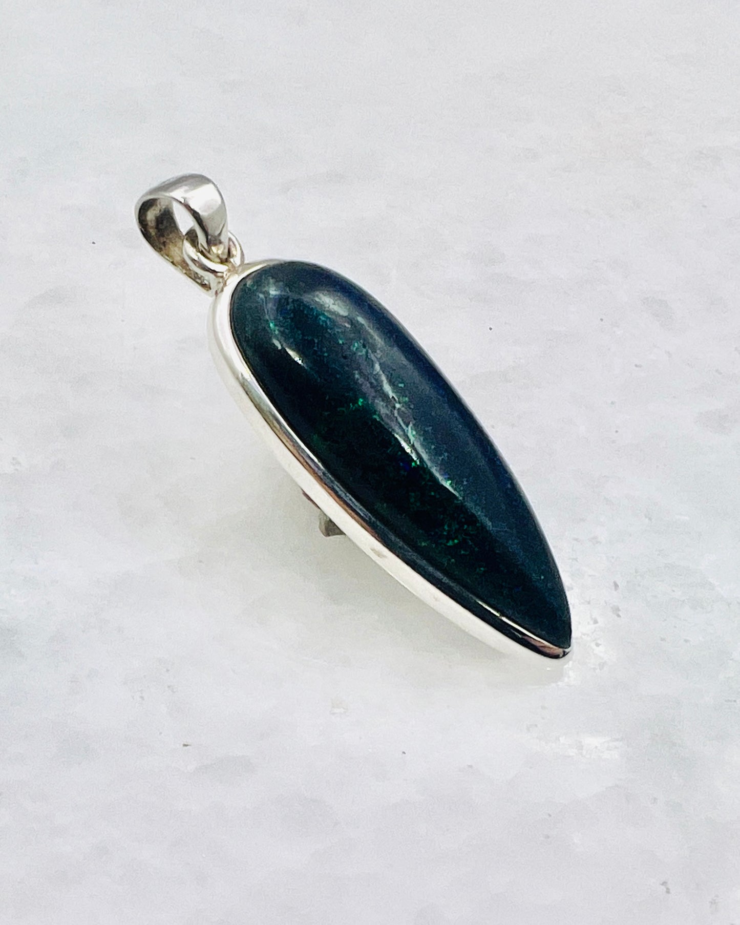 Andamooka Opal in 0.925 Silver