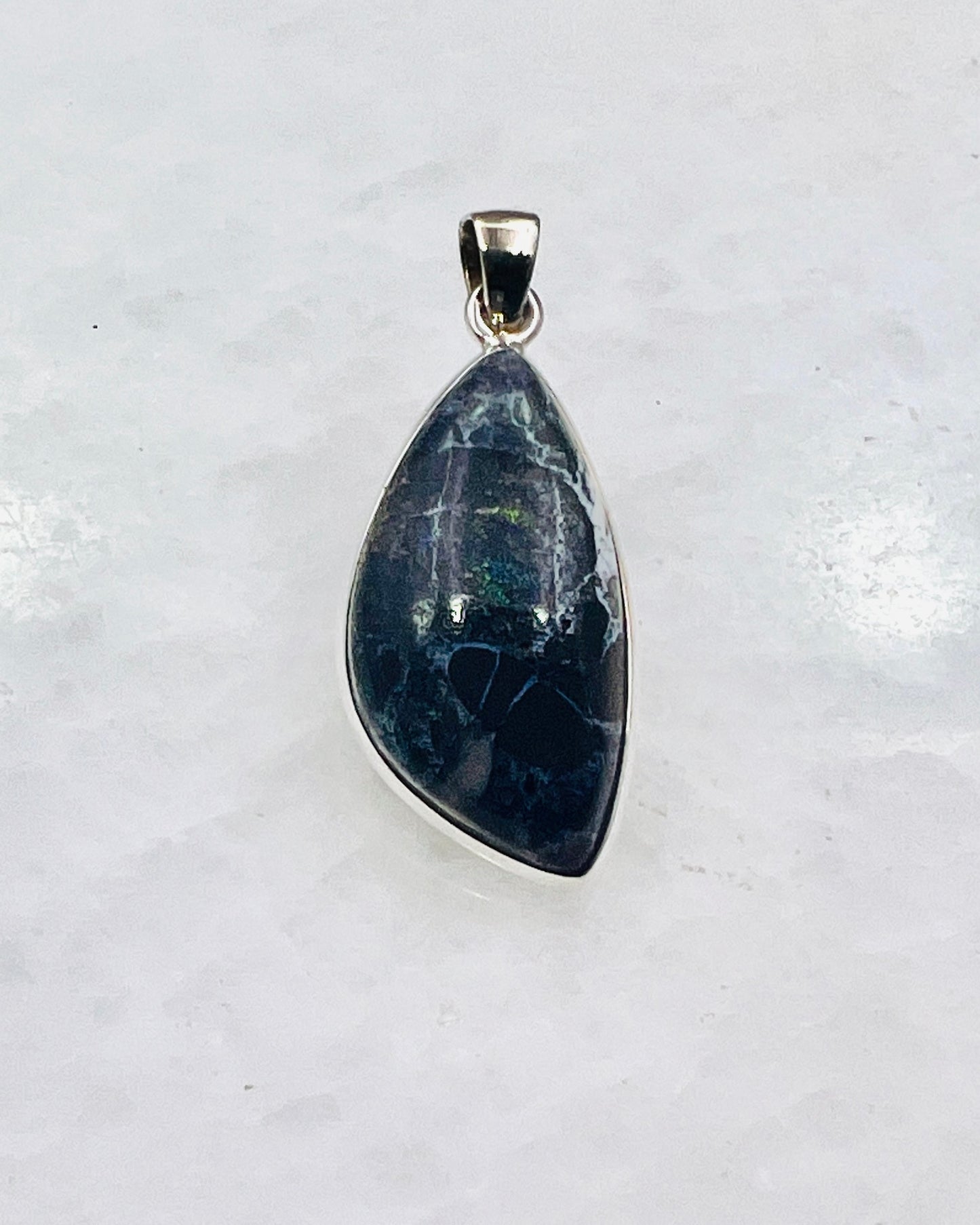 Andamooka Opal in 0.925 Silver