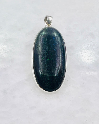 Andamooka Opal in 0.925 Silver