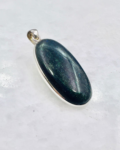 Andamooka Opal in 0.925 Silver