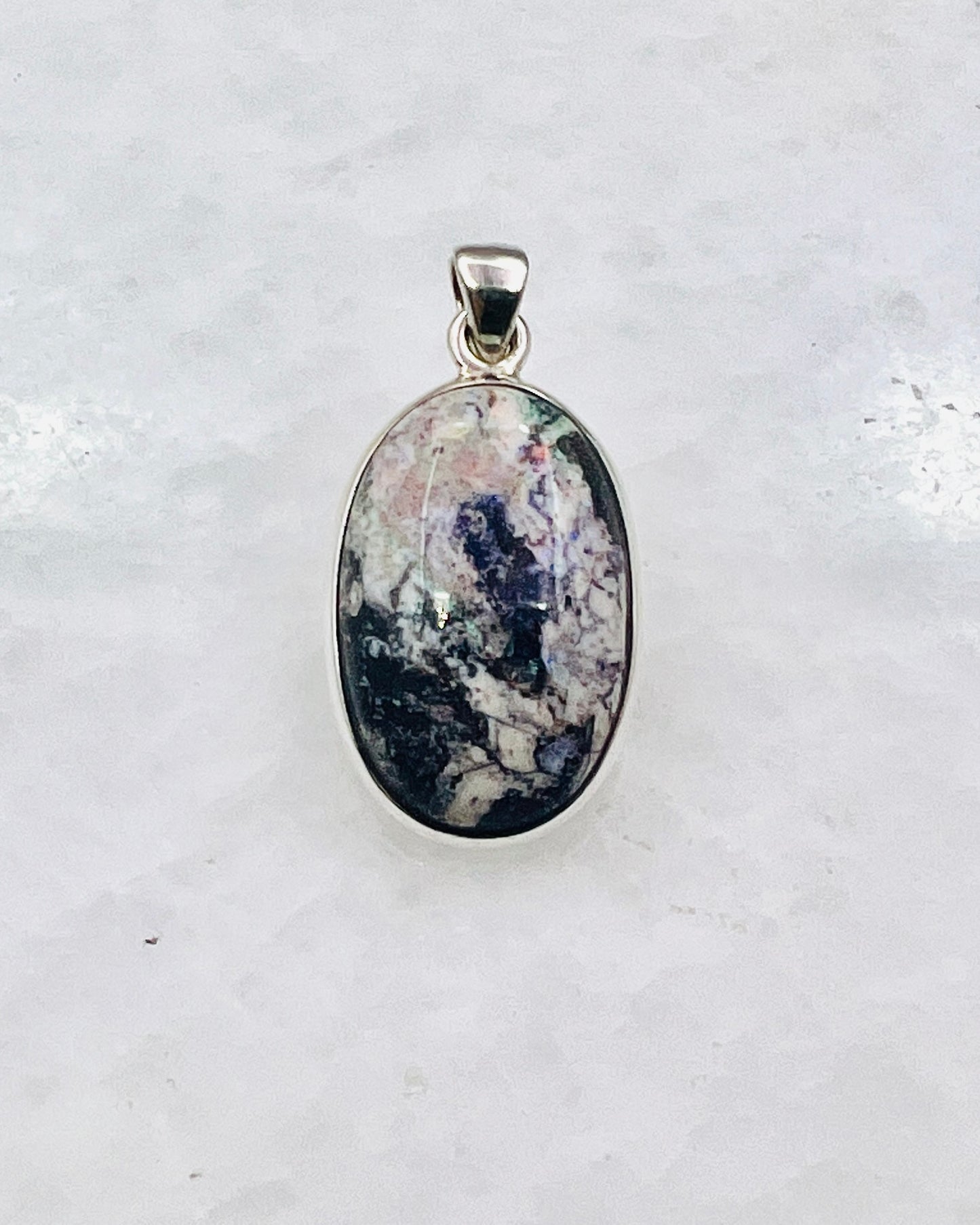 Andamooka Opal in 0.925 Silver
