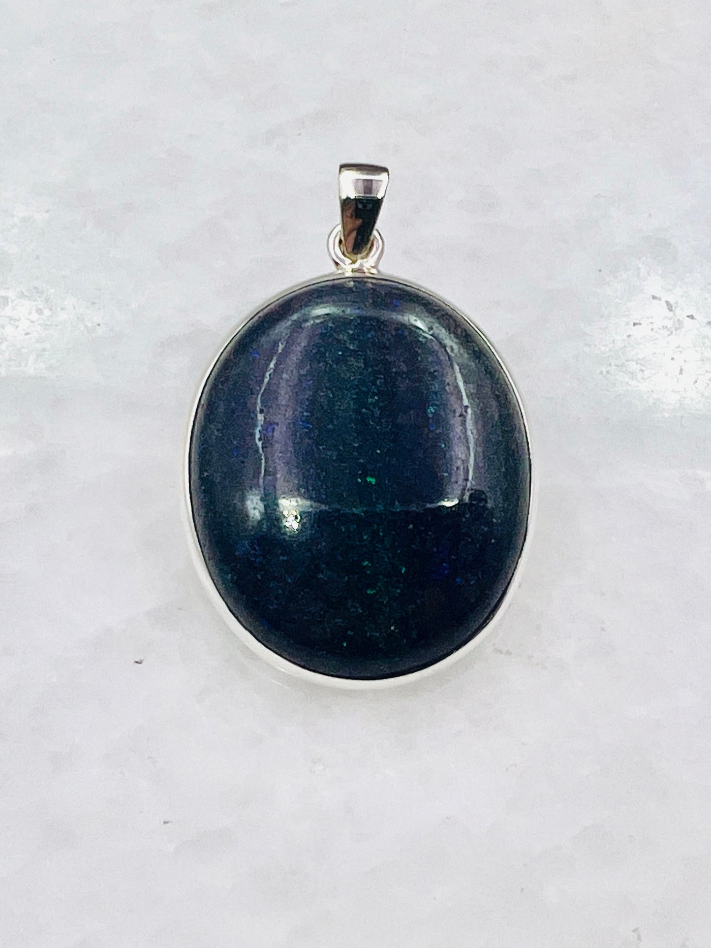 Andamooka Opal in 0.925 Silver